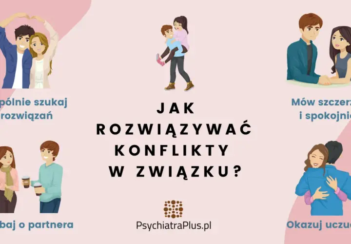 Porady dotyczące psychologii związku: szukajcie rozwiązań, mówcie szczerze, okazujcie uczucia i dbajcie o partnera.