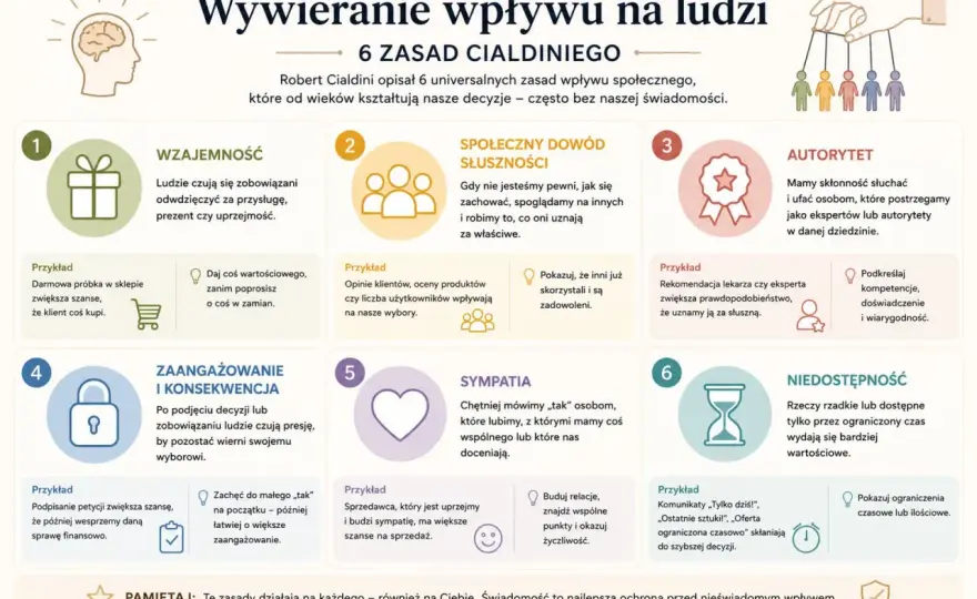 Reguła lubienia - jak sympatia wpływa na nasze decyzje?