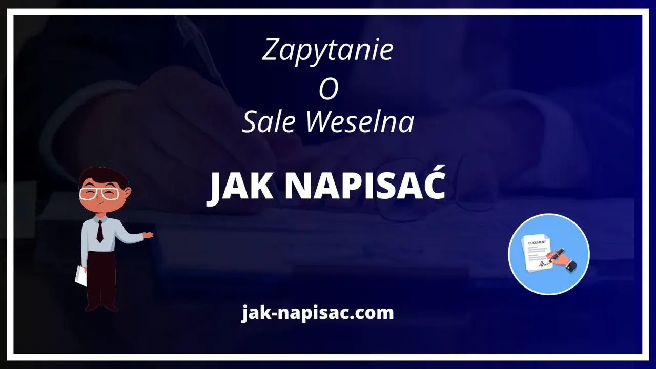 Zapytanie o salę weselną: jak napisać maila, by dostać najlepszą ofertę. Poradnik krok po kroku.
